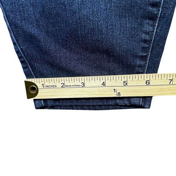 TORRID Jegging Dark Wash Triple Button Stretch Denim Women’s Size 24S Blue Jeans - Picture 12 of 12